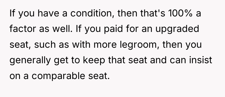 If you have a condition, then that's 100% a factor...