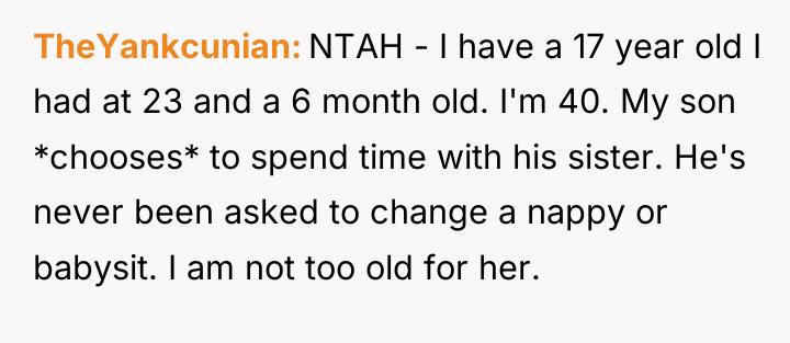 TheYankcunian NTAH - I have a 17 year old I...