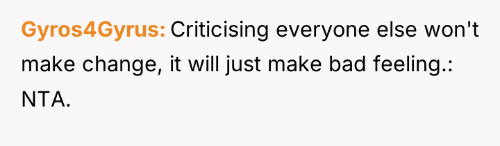 Gyros4Gyrus Criticising everyone else won't make change, it will just...