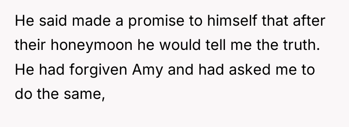 He said made a promise to himself that after their...