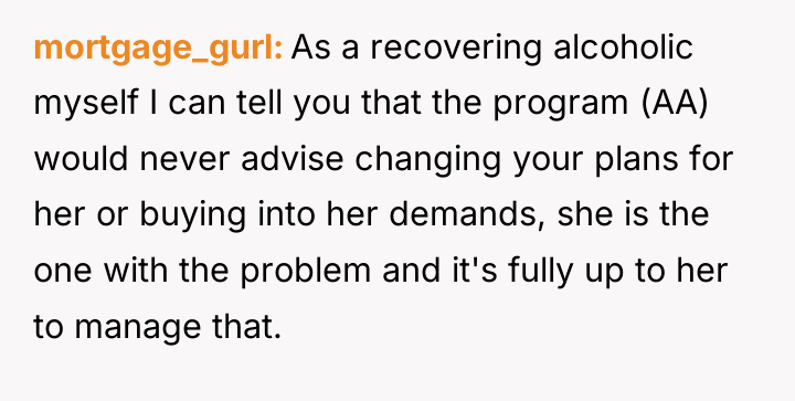mortgage_gurl As a recovering alcoholic myself I can tell you...