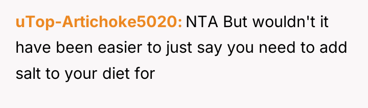 uTop-Artichoke5020 NTA But wouldn't it have been easier to just...