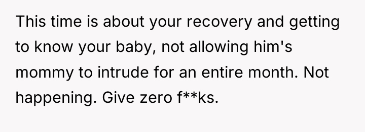 This time is about your recovery and getting to know...