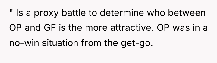 " Is a proxy battle to determine who between OP...