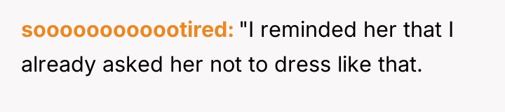 soooooooooootired "I reminded her that I already asked her not...