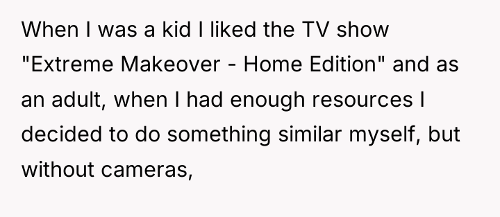 When I was a kid I liked the TV show...