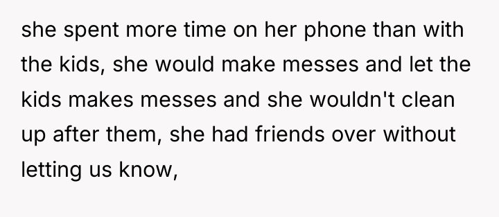 she spent more time on her phone than with the...