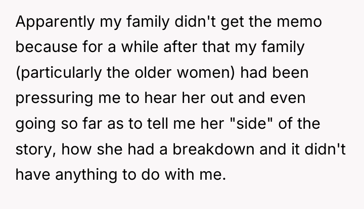 Apparently my family didn't get the memo because for a...