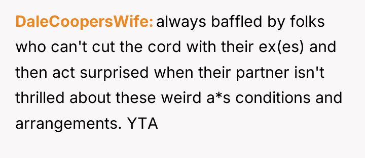 DaleCoopersWife always baffled by folks who can't cut the cord...