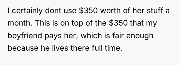 I certainly dont use $350 worth of her stuff a...