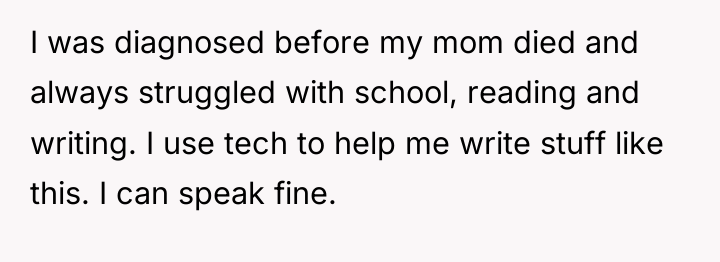 I was diagnosed before my mom died and always struggled...