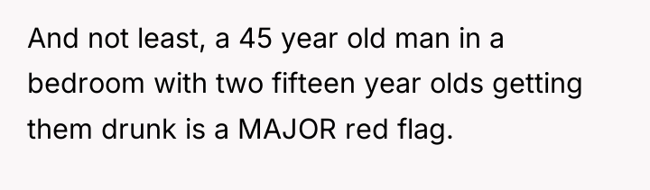 And not least, a 45 year old man in a...