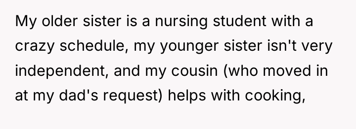 My older sister is a nursing student with a crazy...