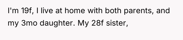 I'm 19f, I live at home with both parents, and...