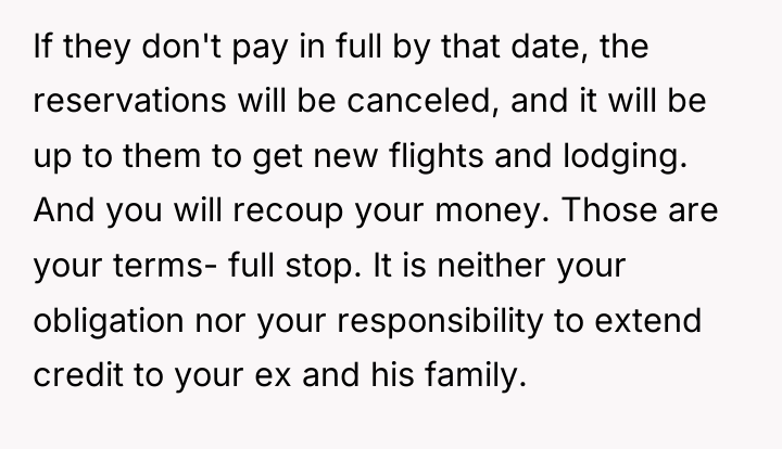 If they don't pay in full by that date, the...