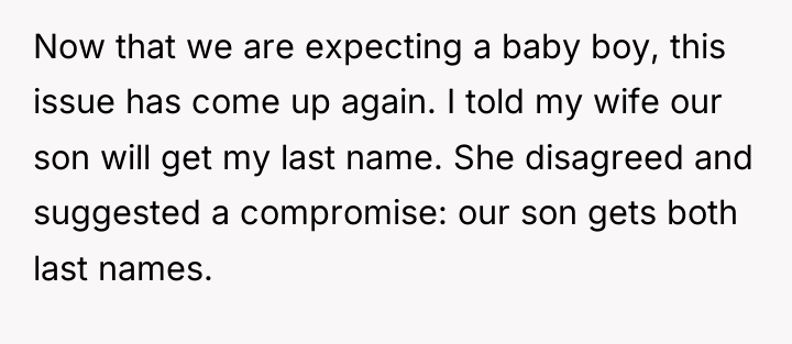 Now that we are expecting a baby boy, this issue...