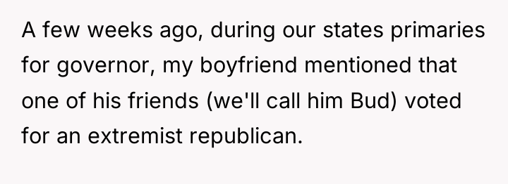 A few weeks ago, during our states primaries for governor,...