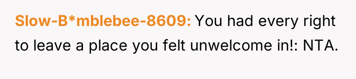 Slow-B*mblebee-8609 You had every right to leave a place you...