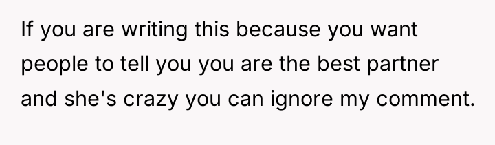 If you are writing this because you want people to...