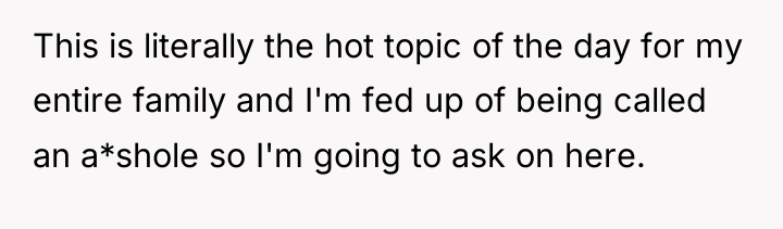 This is literally the hot topic of the day for...