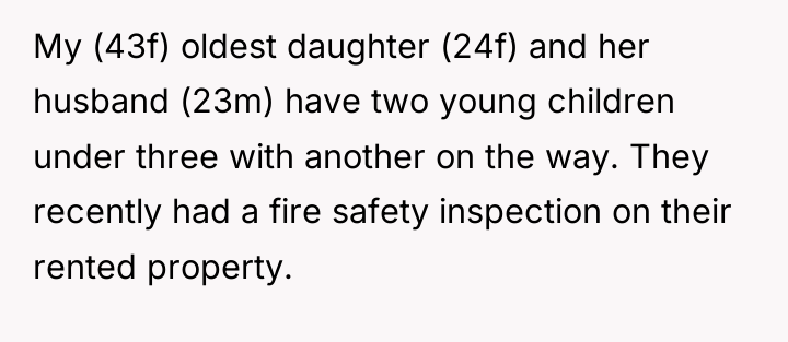 My (43f) oldest daughter (24f) and her husband (23m) have...