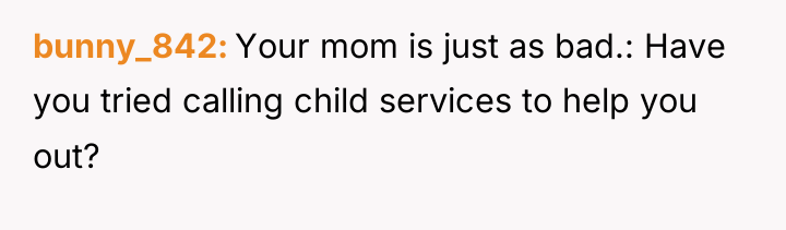 bunny_842 Your mom is just as bad.: Have you tried...