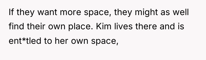 If they want more space, they might as well find...