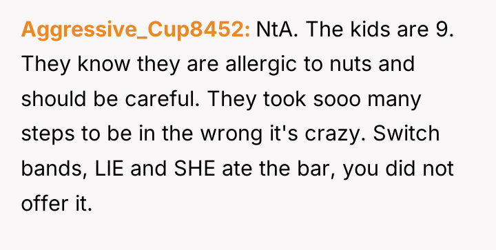 Aggressive_Cup8452 NtA. The kids are 9. They know they are...
