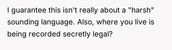 I guarantee this isn't really about a "harsh" sounding language....