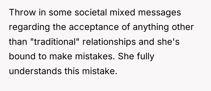 Throw in some societal mixed messages regarding the acceptance of...