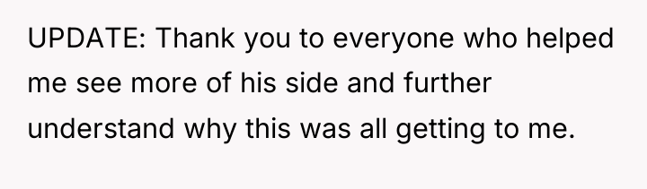 UPDATE: Thank you to everyone who helped me see more...