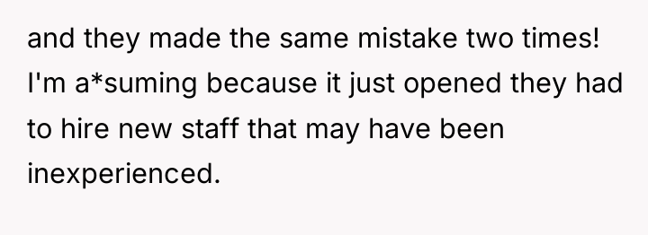 and they made the same mistake two times! I'm a*suming...