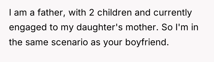 I am a father, with 2 children and currently engaged...