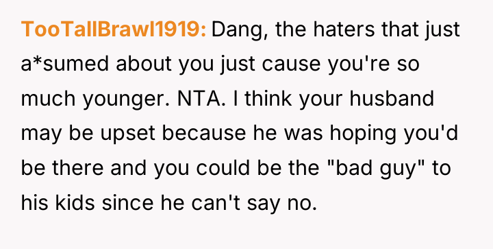 TooTallBrawl1919 Dang, the haters that just a*sumed about you just...