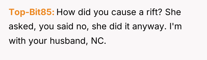 Top-Bit85 How did you cause a rift? She asked, you...