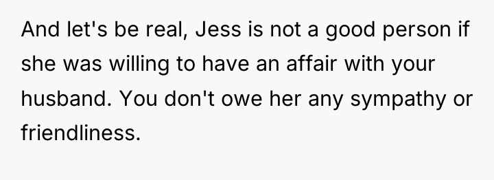 And let's be real, Jess is not a good person...