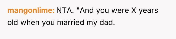 mangonlime NTA. "And you were X years old when you...