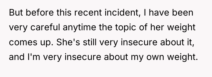 But before this recent incident, I have been very careful...
