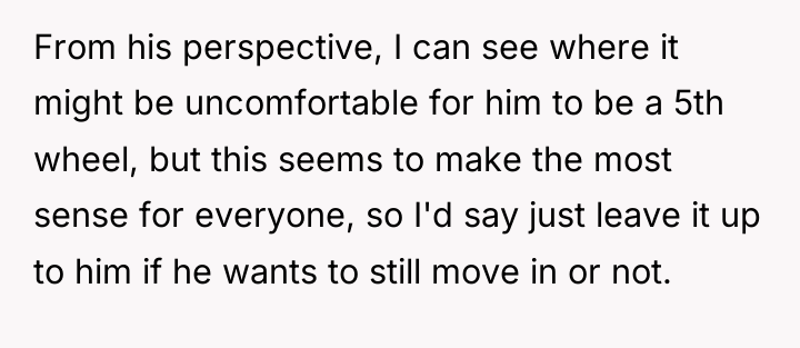 From his perspective, I can see where it might be...