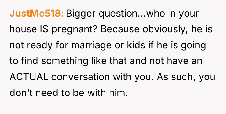 JustMe518 Bigger question...who in your house IS pregnant? Because obviously,...