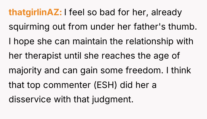 thatgirlinAZ I feel so bad for her, already squirming out...
