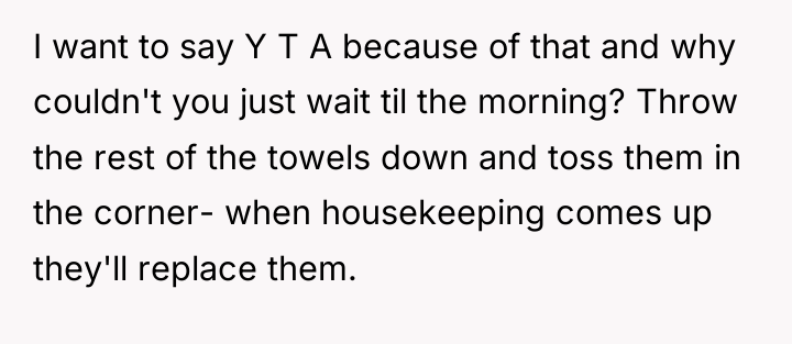 I want to say Y T A because of that...