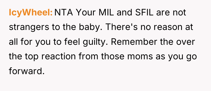 IcyWheel NTA Your MIL and SFIL are not strangers to...