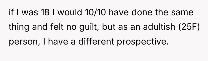 if I was 18 I would 10/10 have done the...