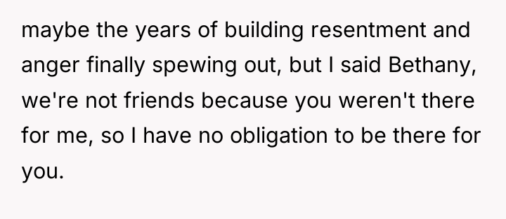 maybe the years of building resentment and anger finally spewing...
