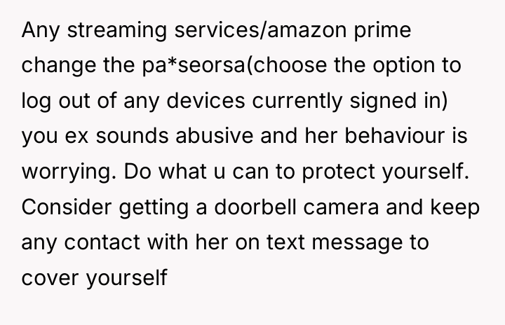 Any streaming services/amazon prime change the pa*seorsa(choose the option to...