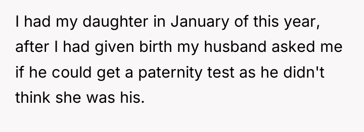 I had my daughter in January of this year, after...
