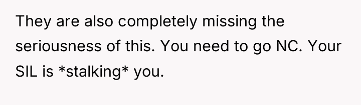 They are also completely missing the seriousness of this. You...