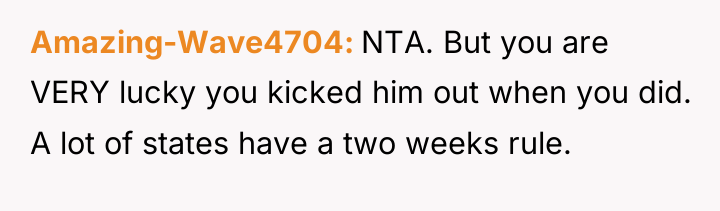 Amazing-Wave4704 NTA. But you are VERY lucky you kicked him...