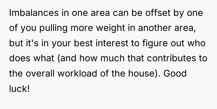 Imbalances in one area can be offset by one of...